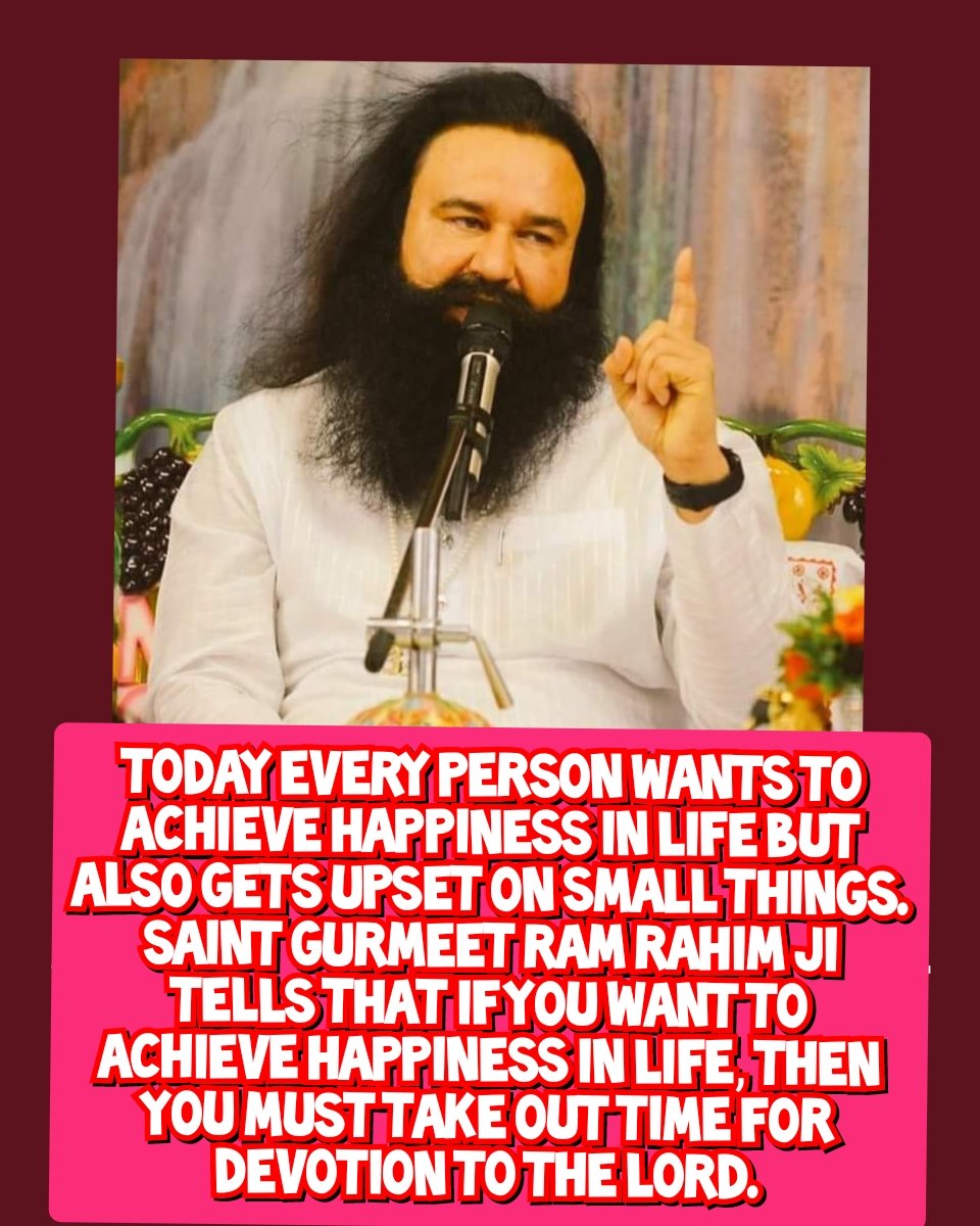 Saint Gurmeet Ram Rahim Ji says that meditation is life mantra that adds positivity to our lives and sets everything right. Meditation leads to enlightenment and eternal bliss.
#PowerfulMantras