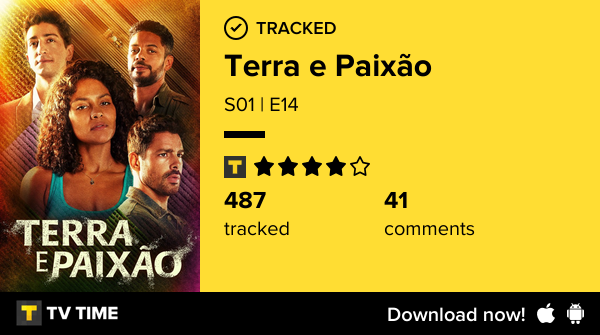 donnasherdan's tweet photo. I've just watched episode Chapter 14 of Terra e Paixão! #terravermelha  https://t.co/qiwMyvciOG #tvtime https://t.co/WtzyKLHV5T