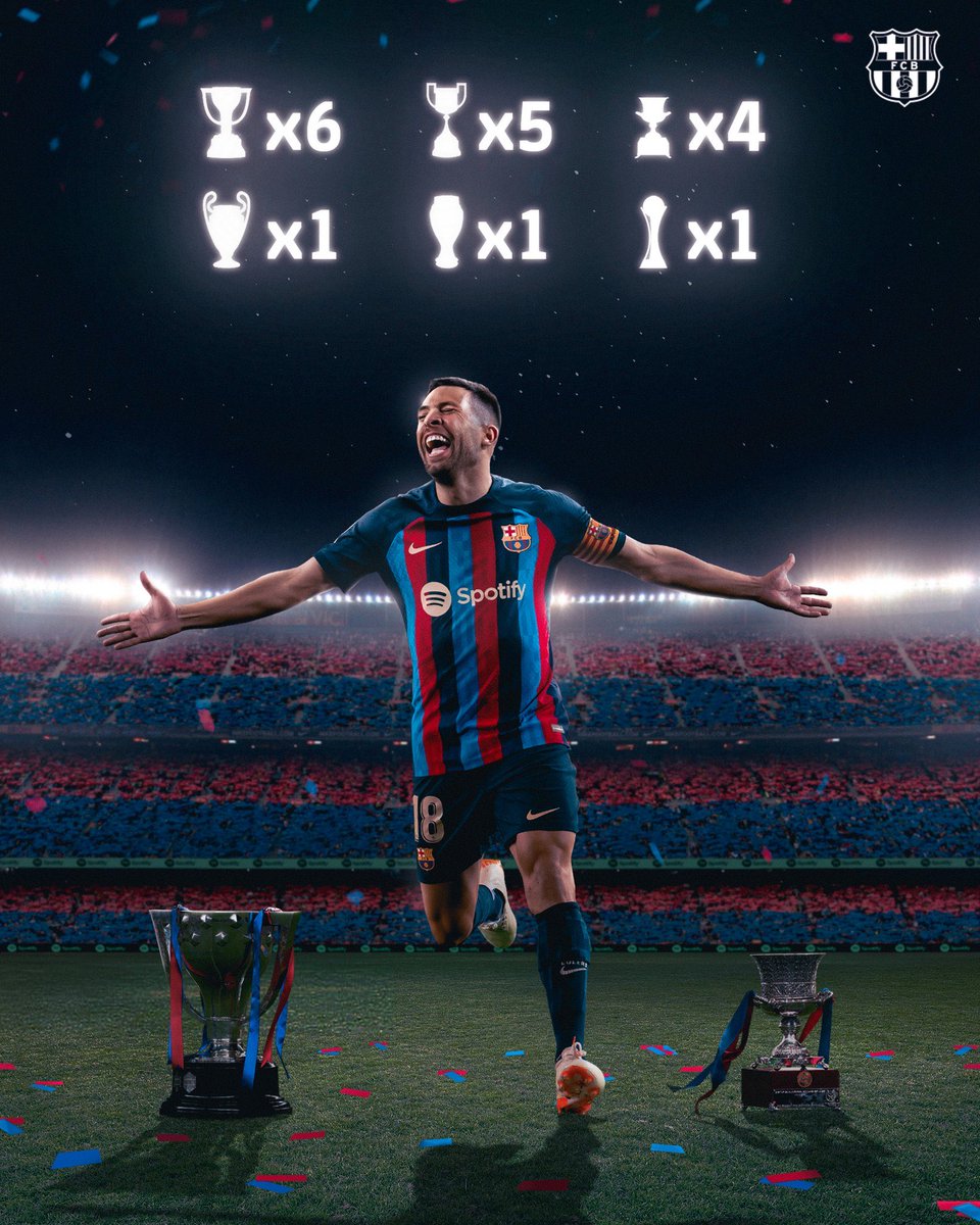 Ole_fb's tweet photo. شكراً على كل شيء ..
شكراً على الأيام الجميلة ..
وشكراً على هذا القرار ولو كان متأخراً ..
وداعاً جوردي #H18STORIC https://t.co/awRNFO5jed
