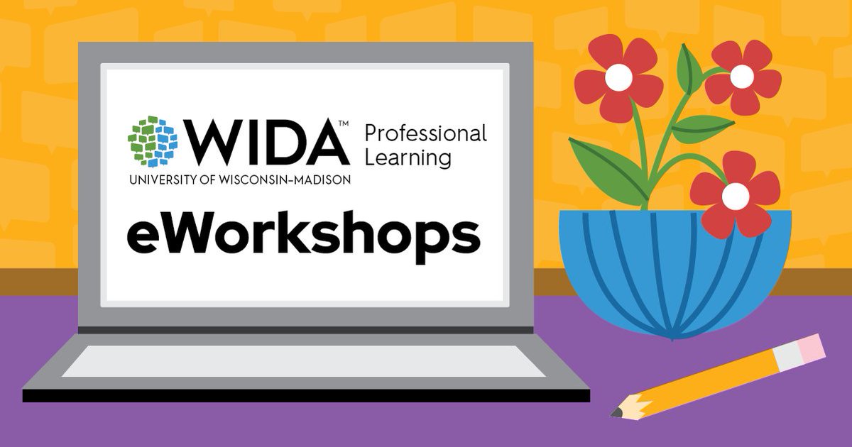 WIDA_UW's tweet image. Don’t miss out on WIDA’s Self-Paced Workshops! Use your summer professional learning time to access this year’s self-paced offerings and print your certificate of completion by August 31, 2023. 

Visit the WIDA eLearning webpage to learn more: wida.wisc.edu/grow/us-based-…