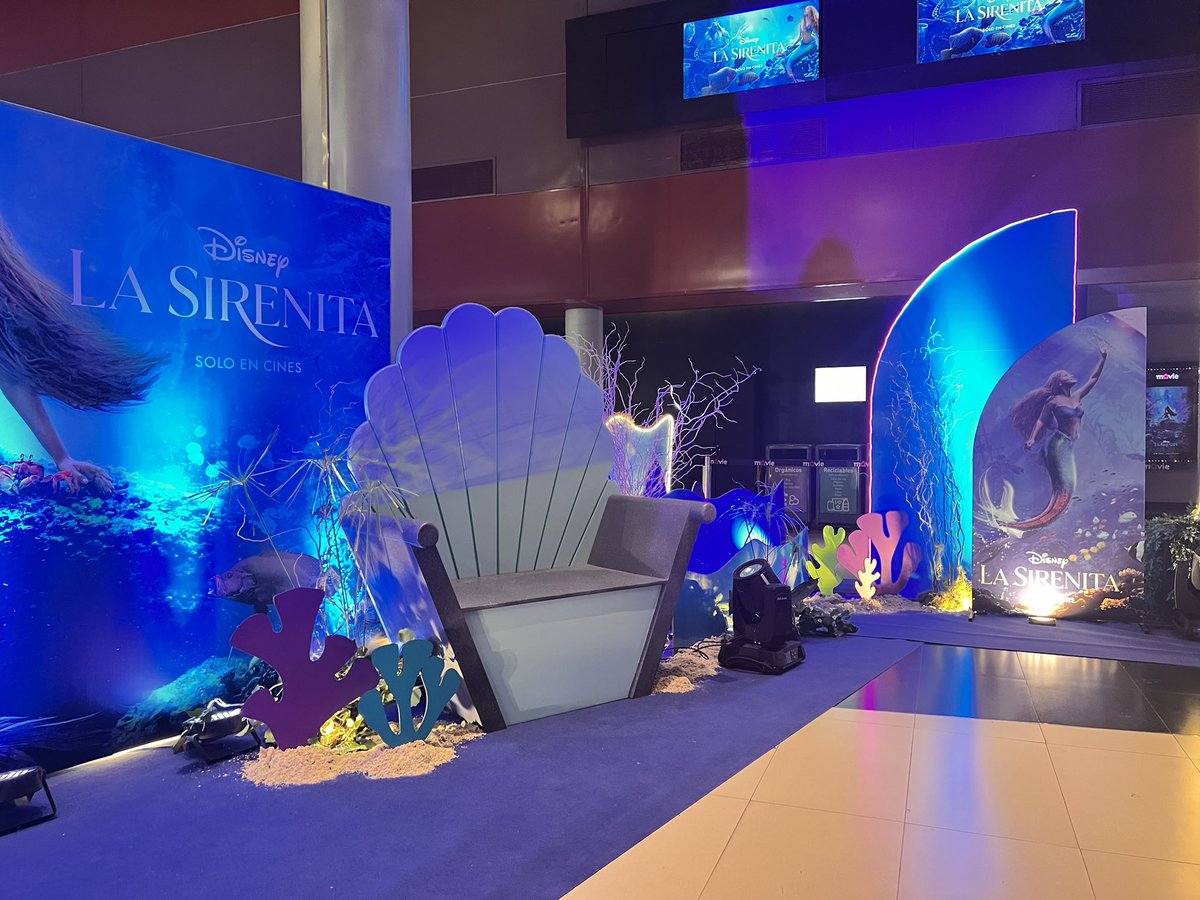 HOP_uy's tweet photo. Ayer realizamos la Avant Premiere de #LaSirenetta en @MovieUy de @nuevocentrouy 
-
Una vez más junto a los clásicos de @disney con esta nueva versión en live action de la historia de Ariel 🧜‍♀️
-
Desde mañana 25/05 en todos los cines del país.
-
@CINELOVERS_UY https://t.co/GuAreWtSoU