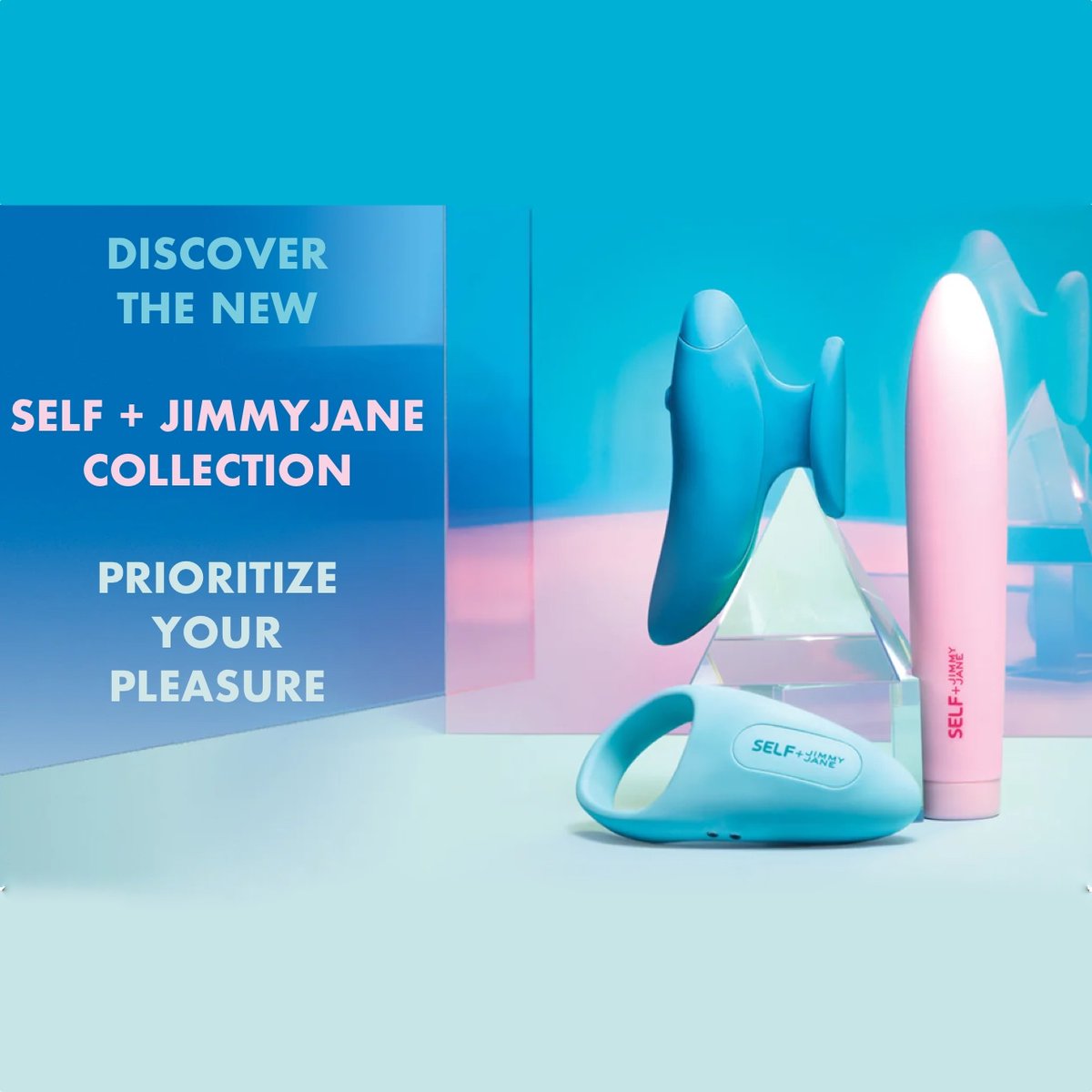 ShopRolik's tweet photo. Prioritize Your Pleasure. Discover the new SELF + JIMMYJANE collection and elevate your well-being. Link in profile. https://t.co/mwEKZoIqkU