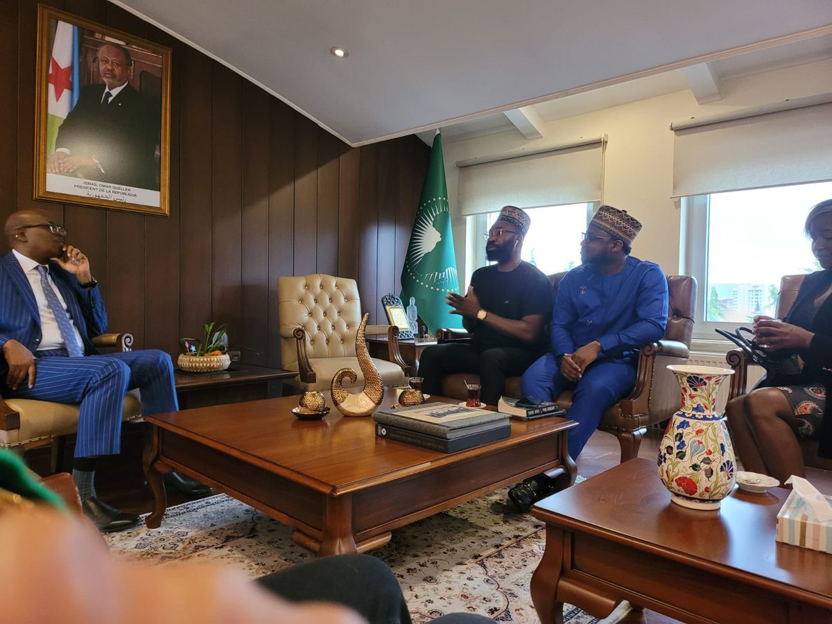 mrbenceo's tweet photo. 📑 call-in for Administrative briefing, and operational affair report of our Association (IABA) to His Excellency Djiboutian Ambassador to Turkiye and the General Dean of the Diplomatic Corps Turkiye, 
🇩🇯 H.E. Aden Houssein Abdillahi.

Well represented by CEC delegates https://t.co/IJTlHZ37IB
