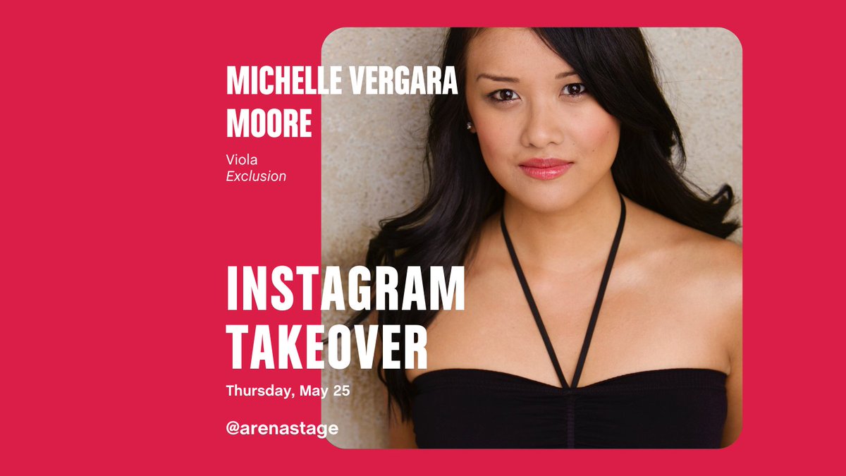 arenastage's tweet photo. She doesn’t just *play* a gorgeous Australian actress, she’s one in real life too! Michelle Vergara Moore, TV star Viola in “Exclusion,” takes over our Instagram tomorrow! Follow along at https://t.co/uB1FG0HRlJ
#Takeover #IGTakeover #BehindTheScenes #ActorLife #ArenaExclusion https://t.co/YzER3KJwjE