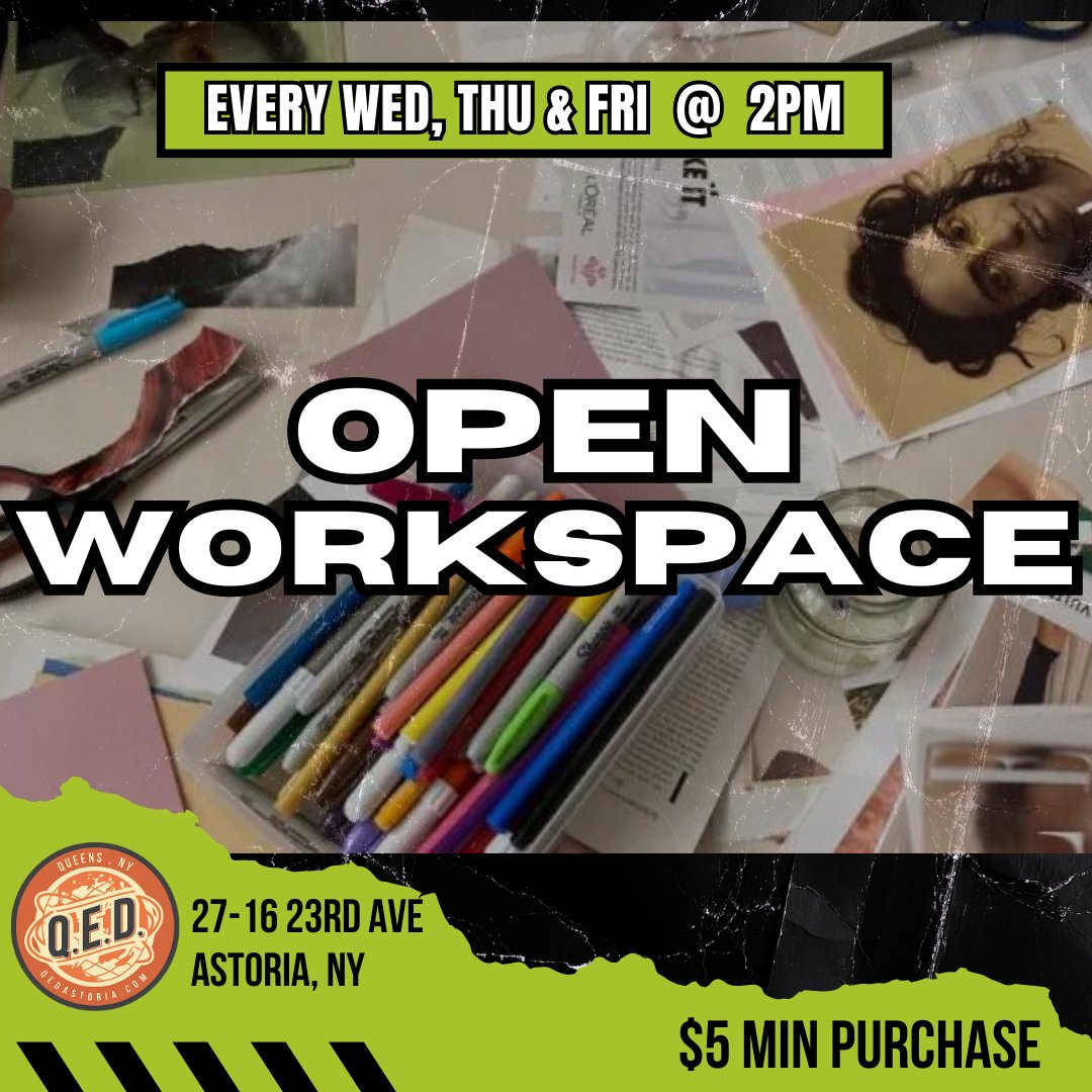 Exclusive! Gary Gulman @ QED for Two 90-Minute Shows! Announcing Art Club & Open Workspace! - mailchi.mp/0cbac6097f7d/q…