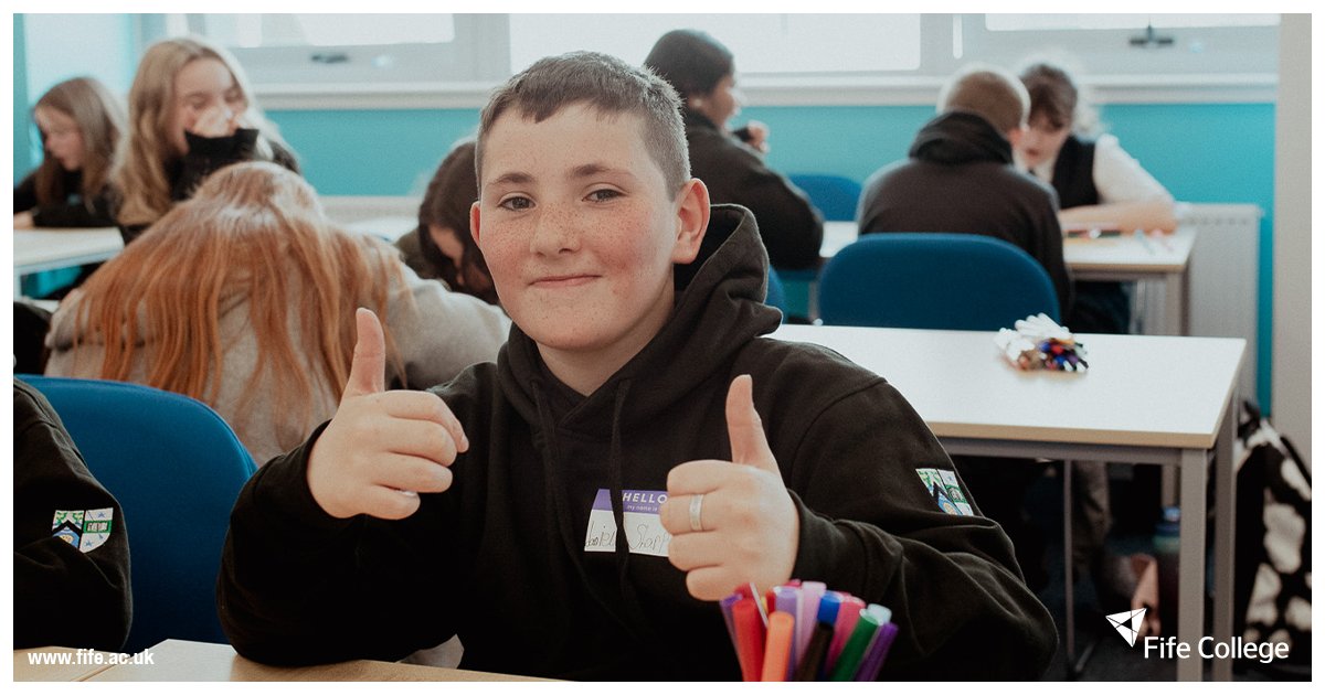 Fife College tweet media