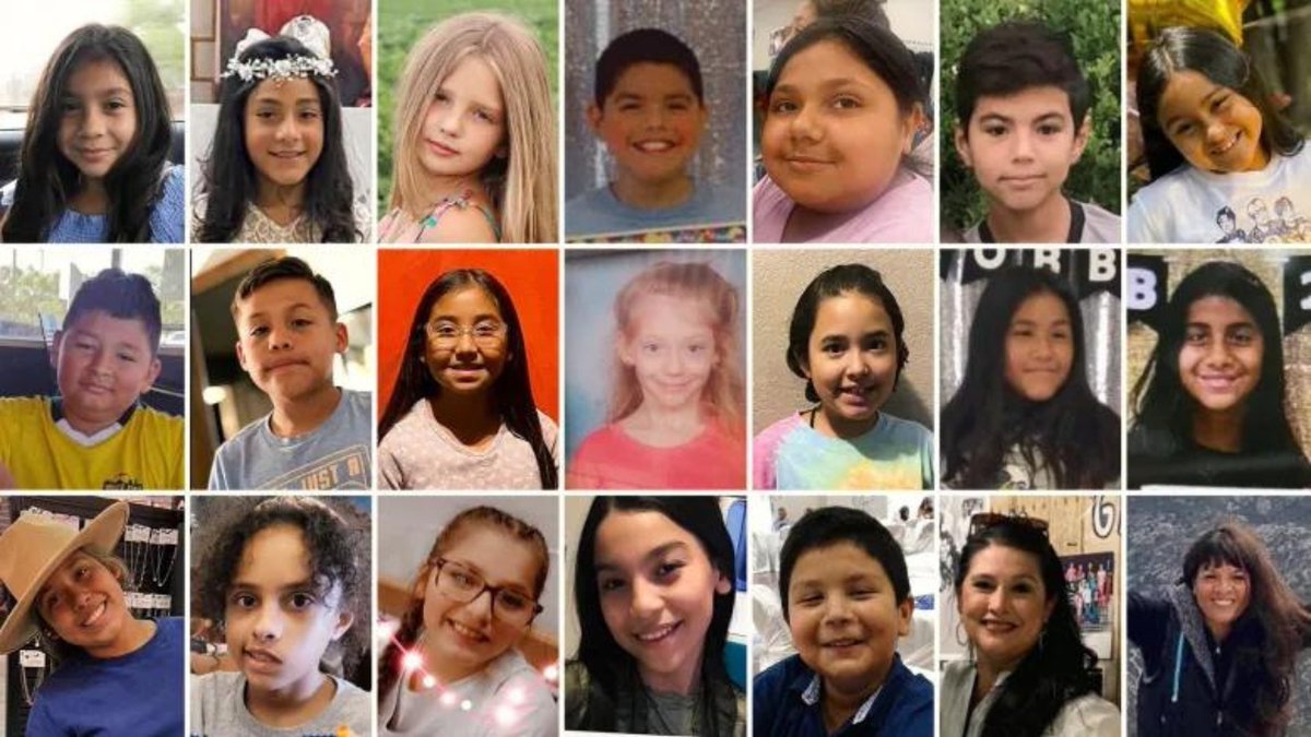 Today marks one year since 19 students and 2 teachers were murdered in a shooting at Robb Elementary School in Uvalde, Texas. Our hearts are with their families and the community, always. Please sign our special remembrance card. takeaction.sandyhookpromise.org/a/shp-uvaldeca… #Remembrance