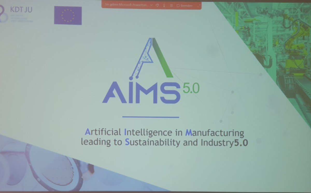 Exciting and inspiring kick-off meeting of the KDT JU project #AIMS50. Looking forward to the journey ahead aiming at sustainable and human-centric manufacturing.
#sustainablecomputing #flexibility #industry50 @infosys_rug