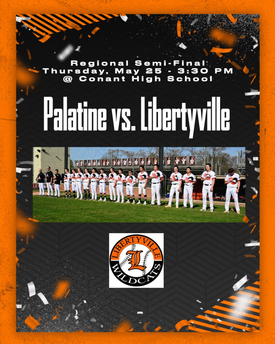 1 Day until Regional Semi-Final vs Palatine. Get tickets at GoFan gofan.co/app/events/100…