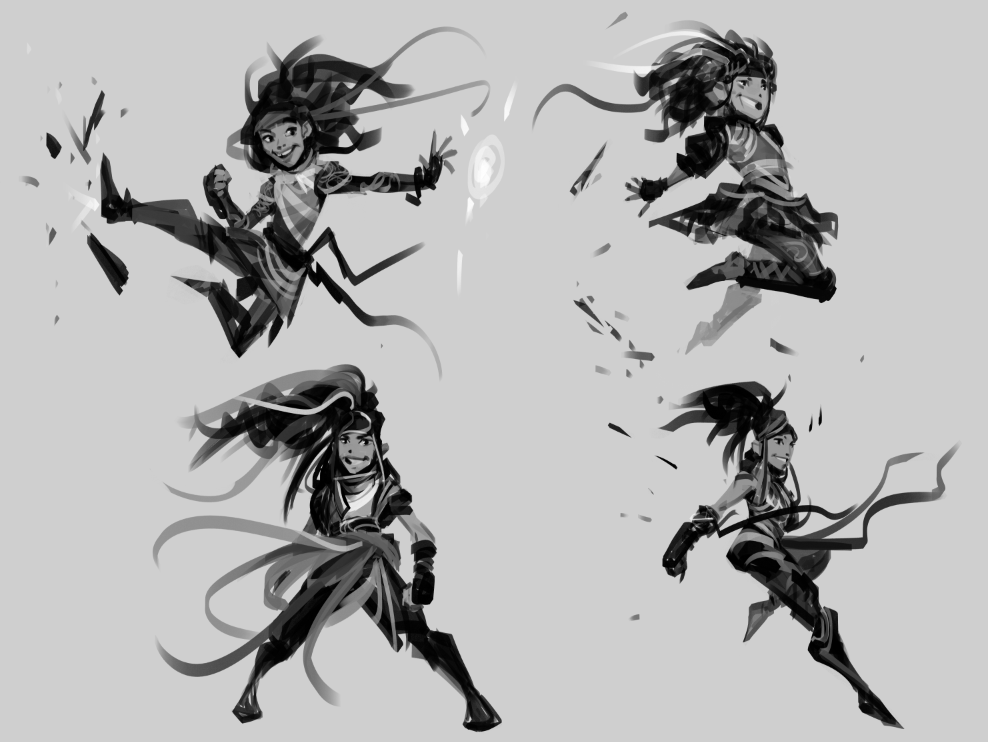WildseedGames's tweet photo. What's up #wishlistwednesday? 👋

We're a small indie team working on an AARPG+school sim mashup, &amp; we wanted to share some concepts for a student we've been working on. 

Let us know what you think! Please share and retweet 🔁 to help us out! 💪

#aarpg #gamedev #conceptart https://t.co/J25L5zyMzs