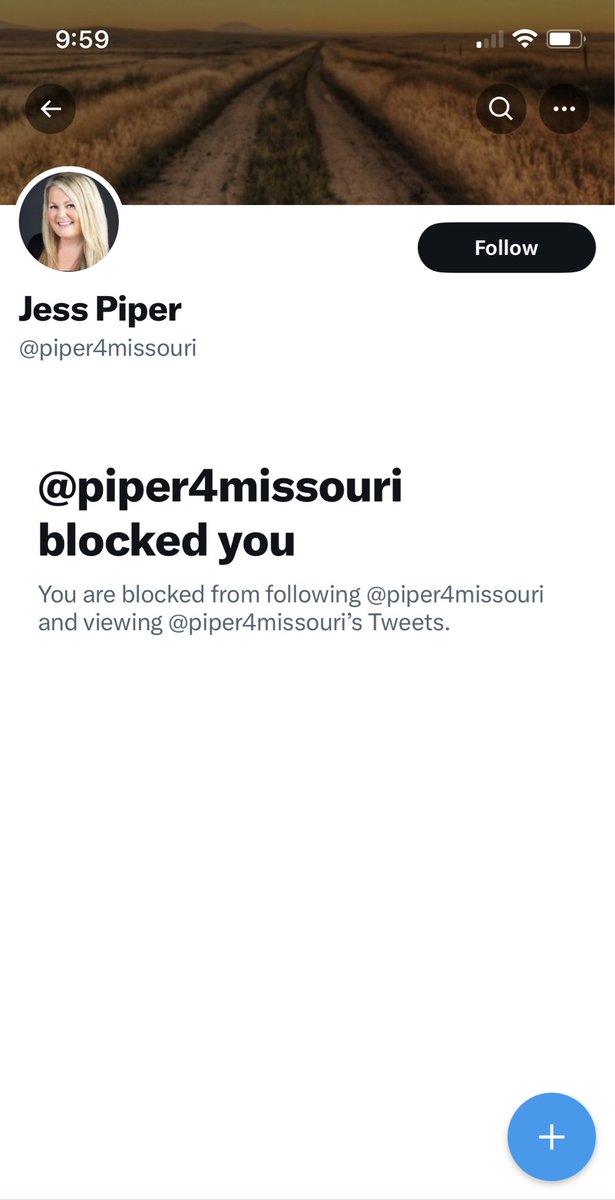 Guess she doesn’t like opposing viewpoints.