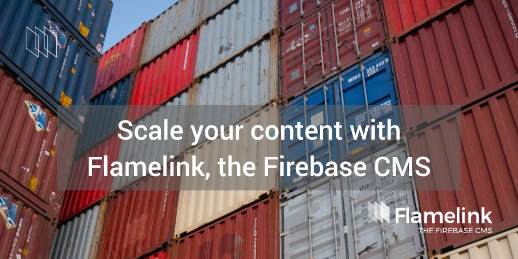 Flamelink, the #FirebaseCMS 🔥🔗 @ #FirebaseSummit tweet media
