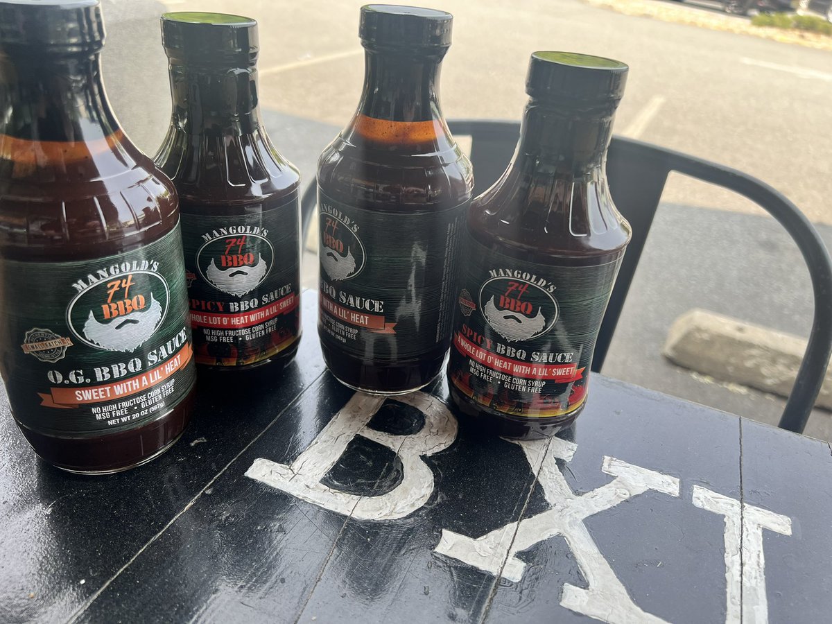 Excited to see what we can do with this <a href="/nickmangold/">Nick Mangold</a> <a href="/seventyfourBBQ/">74 BBQ Sauce</a>