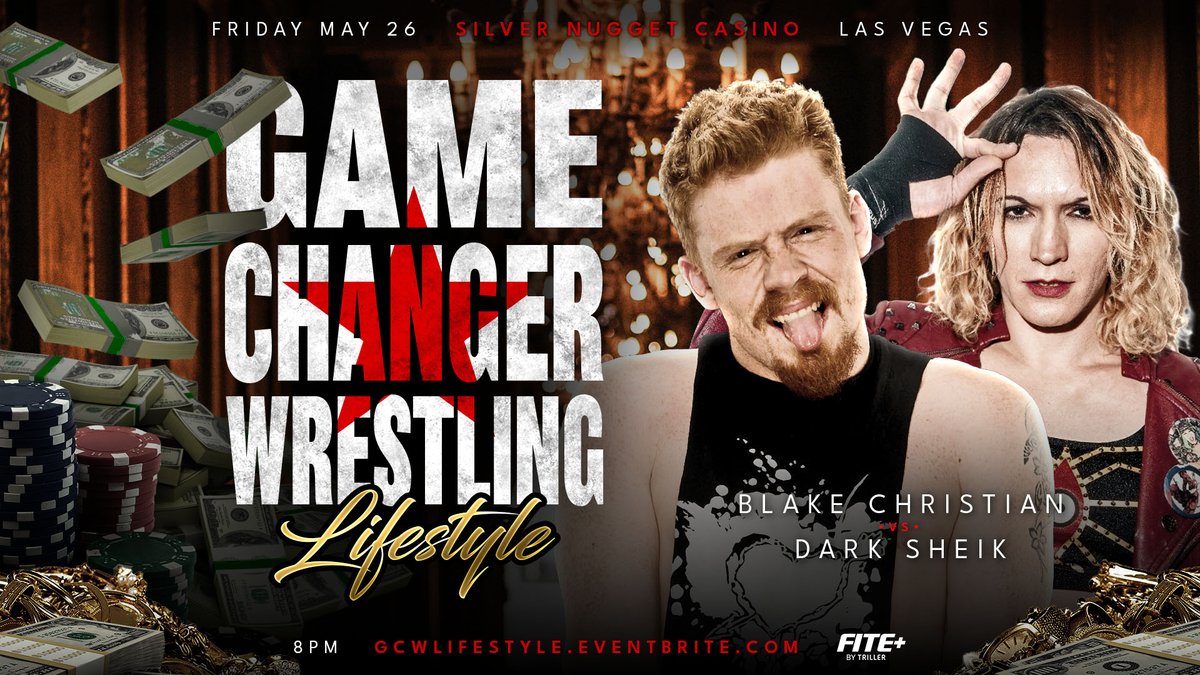 💲💲💰💰It's a different kind of Lifestyle when @GCWrestling_ is in Vegas.

⭐#GCWLifestyle streams THIS FRIDAY at 11pm ET LIVE & EXCLUSIVELY on #FITEPlus ($7.99/mo!!)

👉 bit.ly/GCWLifestyleFI…