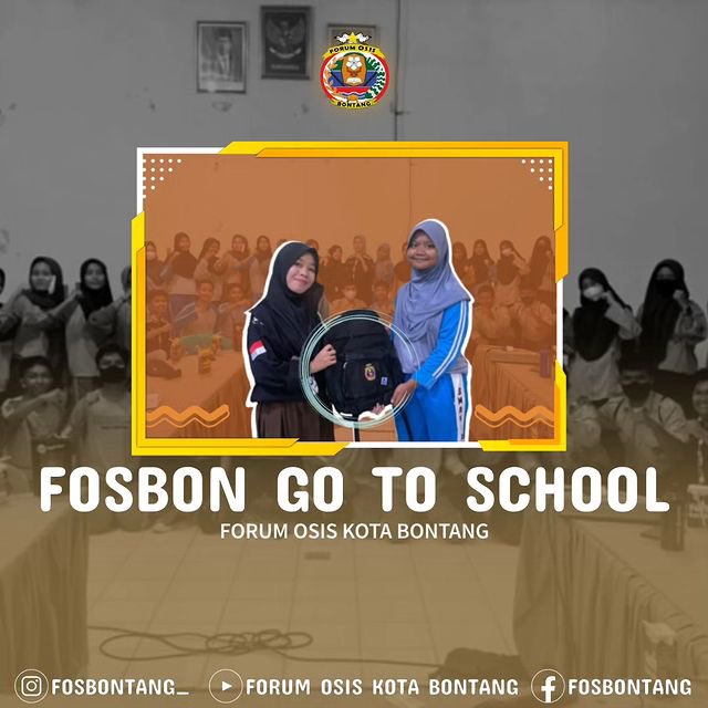 Fosbontang_'s tweet photo. Halo pelajar kota Bontang 👋🏻

FOSBON GO TO SCHOOL SMAN 3 BONTANG

Pada tanggal 5 Mei 2023 Forum OSIS Kota Bontang datang ke SMAN 3 Bontang untuk mengisi materi mengenai keorganisasian dan juga mengenalkan tentang FOSBON ke teman-teman calon pengurus osis di SMAN 3 Bontang https://t.co/9hi8vcLWax