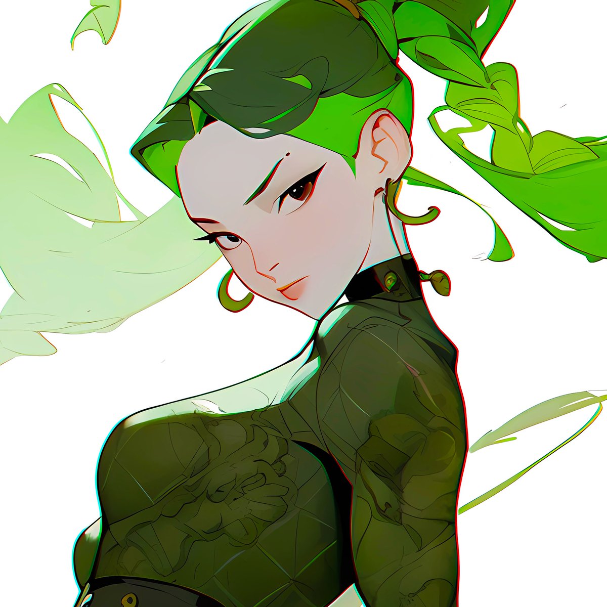DNPrtCap's tweet photo. Which of the three portraits is your favorite? 😉♥️♥️
#characterart #conceptart #fineart #animeart #animestyle #art #artist #digitalart #drawing #illustration #characterdesign #nft #portraitart #creativeart #fantasyart #dnc #mangaart #midjourney #photoshop #aiart #green #greenart https://t.co/J2FFe0q5ez