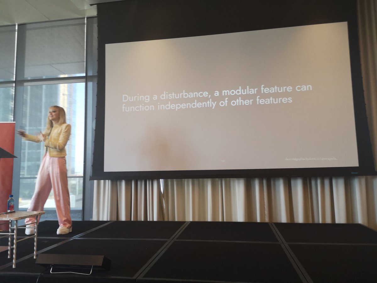GarthGilmour's tweet image. Interesting concept. Devs have the wrong idea about modularity... #GOTOchgo
