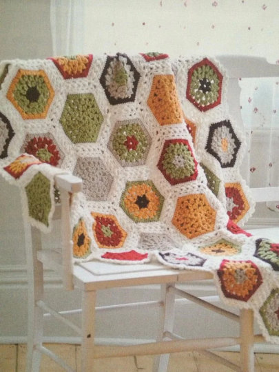 Crochet Hexagon Granny Square Throw Pattern 
#MHHSBD #hexagon #yarn #crochet #crocheting #inbiz #handmadehour #wip #picnic #scrapyarn #projects #shopindie 
etsy.me/3WuKAWg