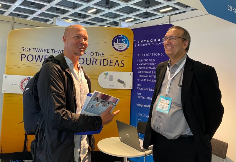 IntegratedSoft's tweet image. 5/24 - busy day @CWIEME 

Good to see our friends visiting us and here we have Tomi from Excillum. 

#CWIEME
#simulationsoftware
#CAEsoftware