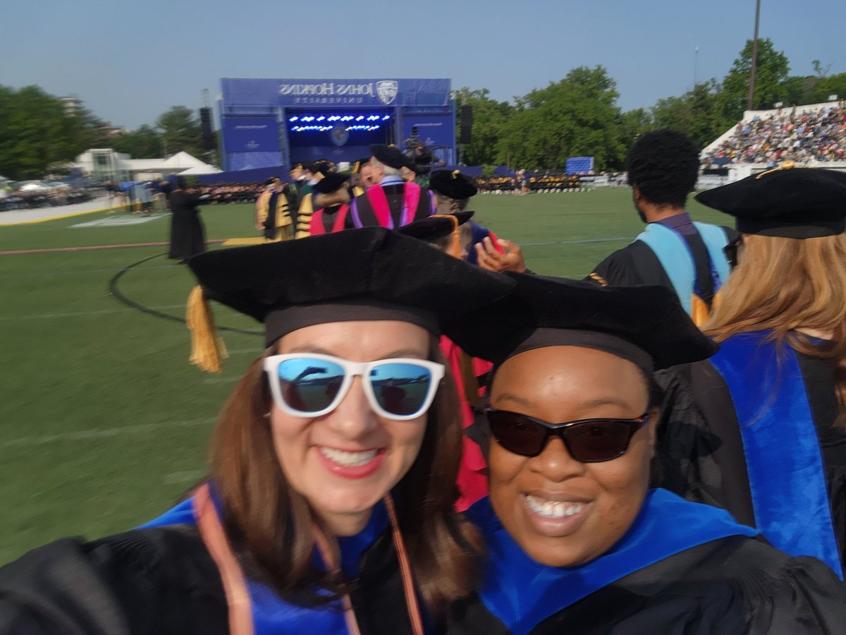 Keri N Althoff (@kerinalthoff) on Twitter photo Beautiful day for <a href="/JohnsHopkinsSPH/">Johns Hopkins Bloomberg School of Public Health</a> graduation!
And, I get to sit by the best...<a href="/tpurnell1908/">Tanjala Purnell, PhD, MPH, FASN</a>!!! Beautiful day for <a href="/JohnsHopkinsSPH/">Johns Hopkins Bloomberg School of Public Health</a> graduation!
And, I get to sit by the best...<a href="/tpurnell1908/">Tanjala Purnell, PhD, MPH, FASN</a>!!!