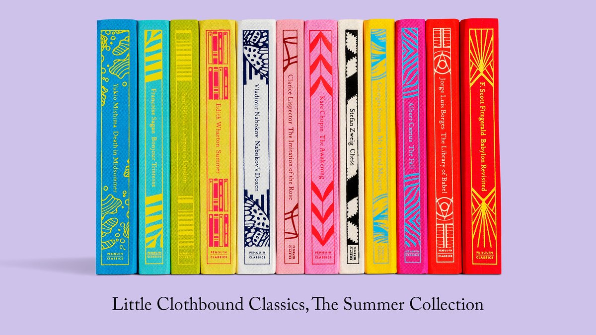 PenguinUKBooks's tweet image. PSA: The #LittleClothboundClassics Summer Collection is OUT NOW ☀️

From #FScottFitzgerald to #KateChopin, which one of these pocket-sized treasures would you curl up with first?

bit.ly/43qAzvt