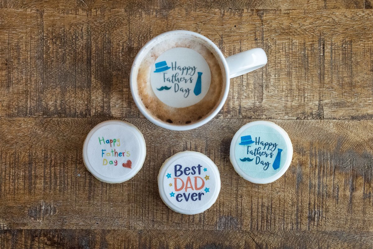 Father's Day is slowing approaching and you can pre-order your gifts now... Shop these cute themed biscuits this #fathersday