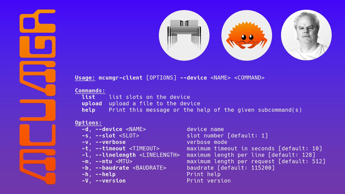 In our latest blog post, #Firmware Developer Frank Buss shares his experience with using Rust to overcome issues with the current #mcumgr Go client. He describes his journey and the team's decision to release the software as open source. Read the article -…