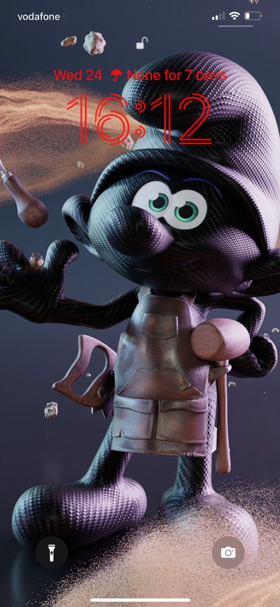 My smurf from <a href="/SmurfsSociety/">The Smurfs' Society</a> has been set free #SmurfReveal