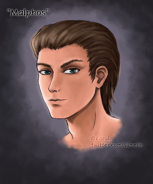 Silmelin's tweet photo. A semi-"realistic" manga-style version of Malphos of The Andune Ensemble that I drew last year :)
Drawn in pencil and painted digitally.

#lotro @lotro https://t.co/RZeh6pKzoE