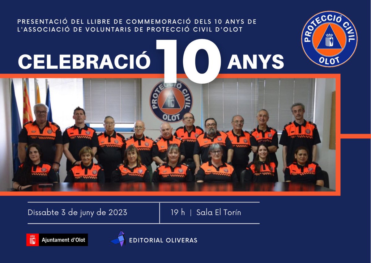 Associació de Voluntaris de Protecció Civil d'Olot tweet media