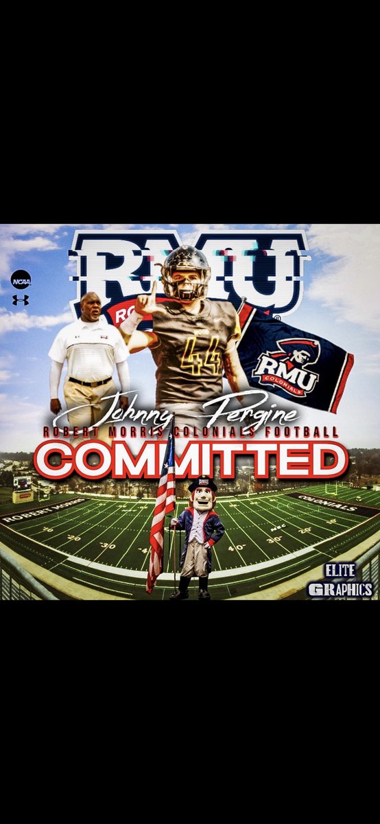 After a great visit an talk with @CoachPlungasRMU I’m happy to announce I’ve commited to Robert Morris University!!Ready to get to work!! <a href="/MikeWakins/">Mike Watkins</a> <a href="/RMU_Football/">RMU Football</a>
