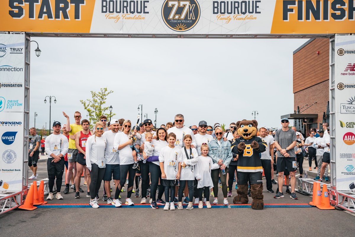 My family and I had an amazing time this past weekend at the @BourqueFDN 7.7K Road Race at @TuscanVillage. Thank you to all of our sponsors, volunteers and supporters who made it out to our largest 7.7k yet. Looking forward to another great event next year!