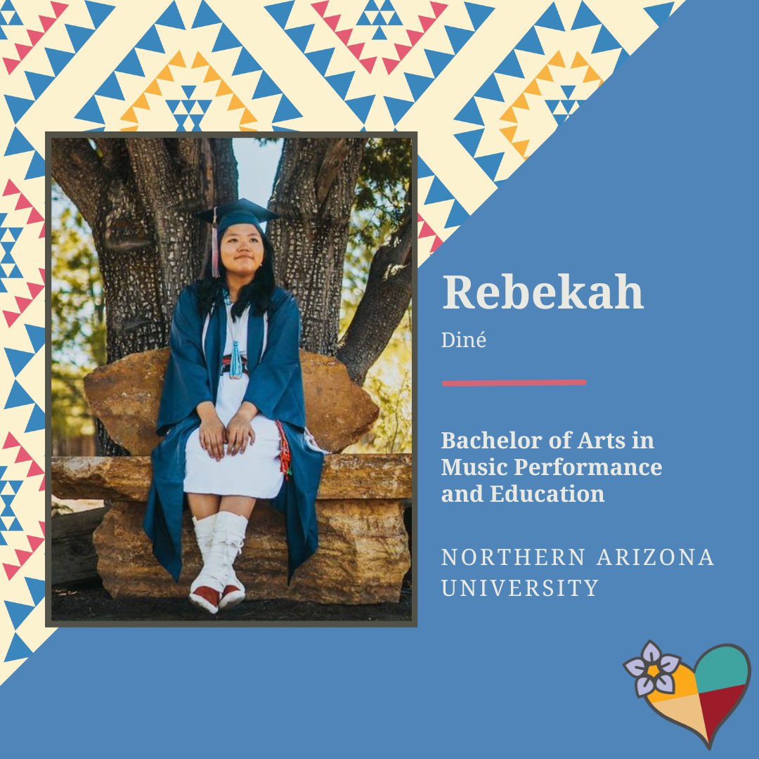 NativeWYSE's tweet image. This week we are celebrating Native graduates! 📷 Each day, we'll feature a set of amazing Native relatives who honor our communities with their success 📷
Join us in cheering on the #classof2023📷📷
#NativeWYSE #NativeExcellence #graduation