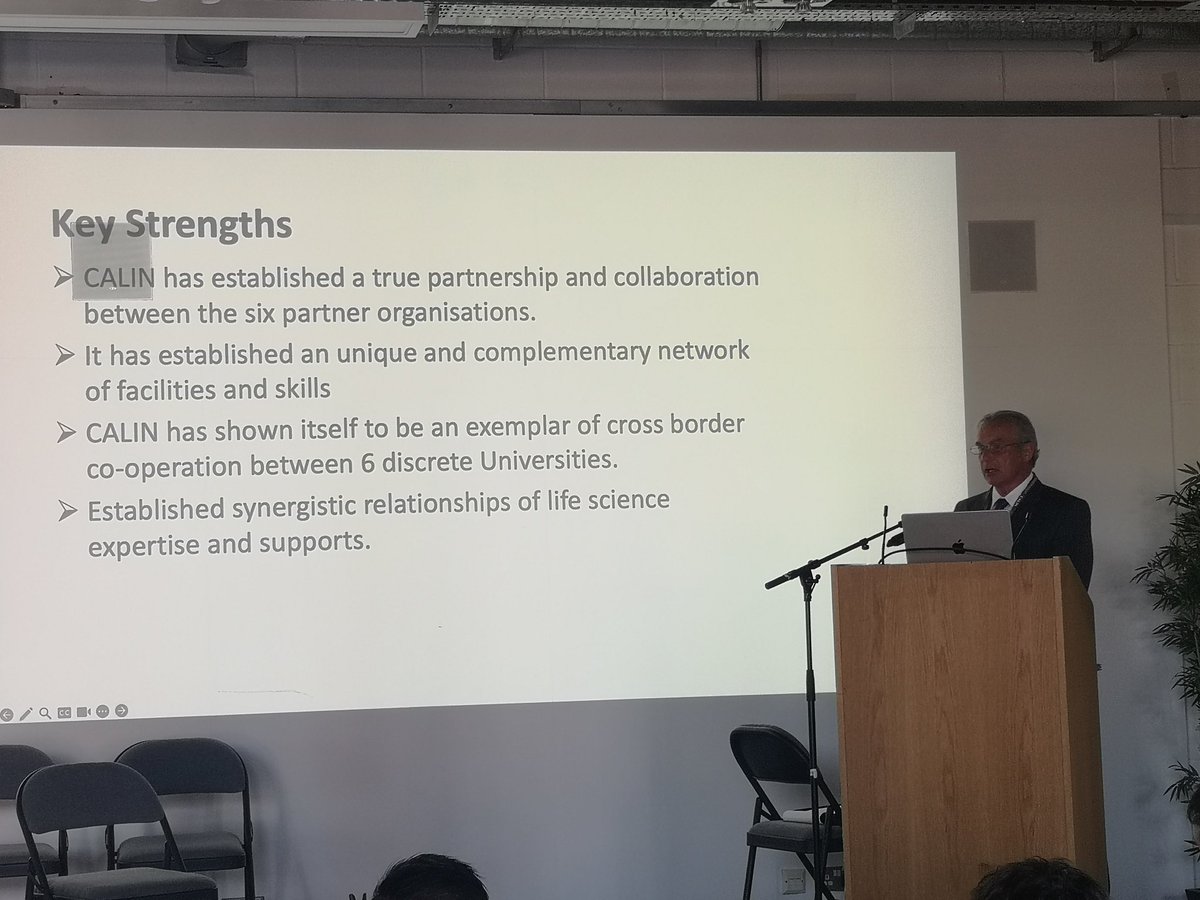CALIN_LifeSci's tweet image. Christopher James from @CIOTEKLtd is sharing some of his findings from the CALIN evaluation.

#findings #evaluation #collaboration #success #lifescience #innovation