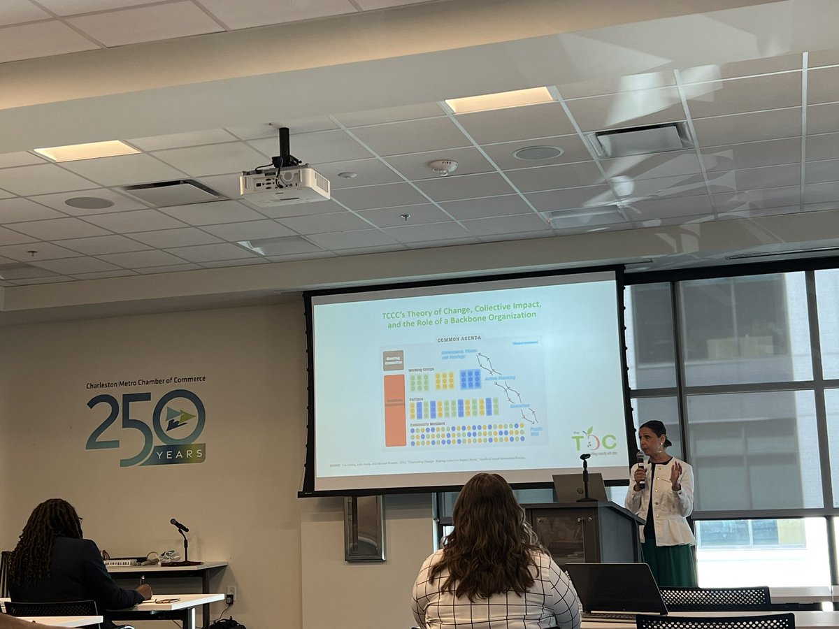 Excited to be at the rollout of <a href="/C2CTriCounty/">Tri-County Cradle to Career</a> Data Collaborative with so many great community leaders. <a href="/CofcRileyCenter/">CofC Riley Center for Liveable Community</a>