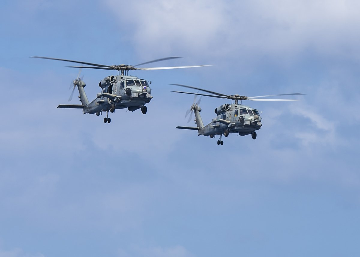 NAVAIRNews's tweet image. #ICYMI: Earlier this year the ever-reliable MH-60R #Seahawk surpassed 1 million global flight hours.

The 1 million global flight hours include #USNavy and partner nations Australia, Denmark, India and Saudi Arabia. #GlobalPartnerships
