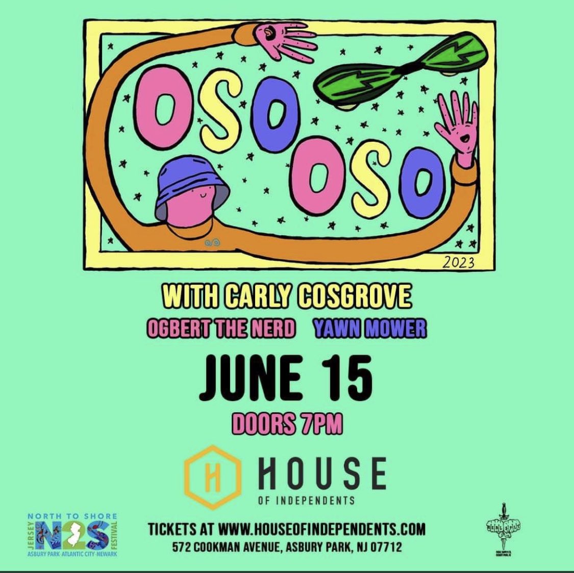 osoosoband's tweet image. asbury park june 15th? its a date