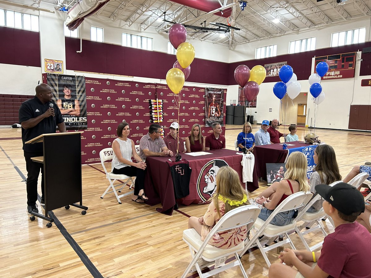 Signing Day at <a href="/FSUS_Athletics/">FSUS Athletics</a>!

Carter Rothell will compete in track and field for Florida State, while <a href="/BrooksHickman6/">Brooks.Hickman</a> is Georgia State bound for football.

More with both athletes tonight on <a href="/abc27/">ABC 27</a>!