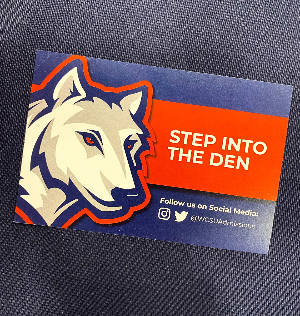 WCSU Admissions tweet media