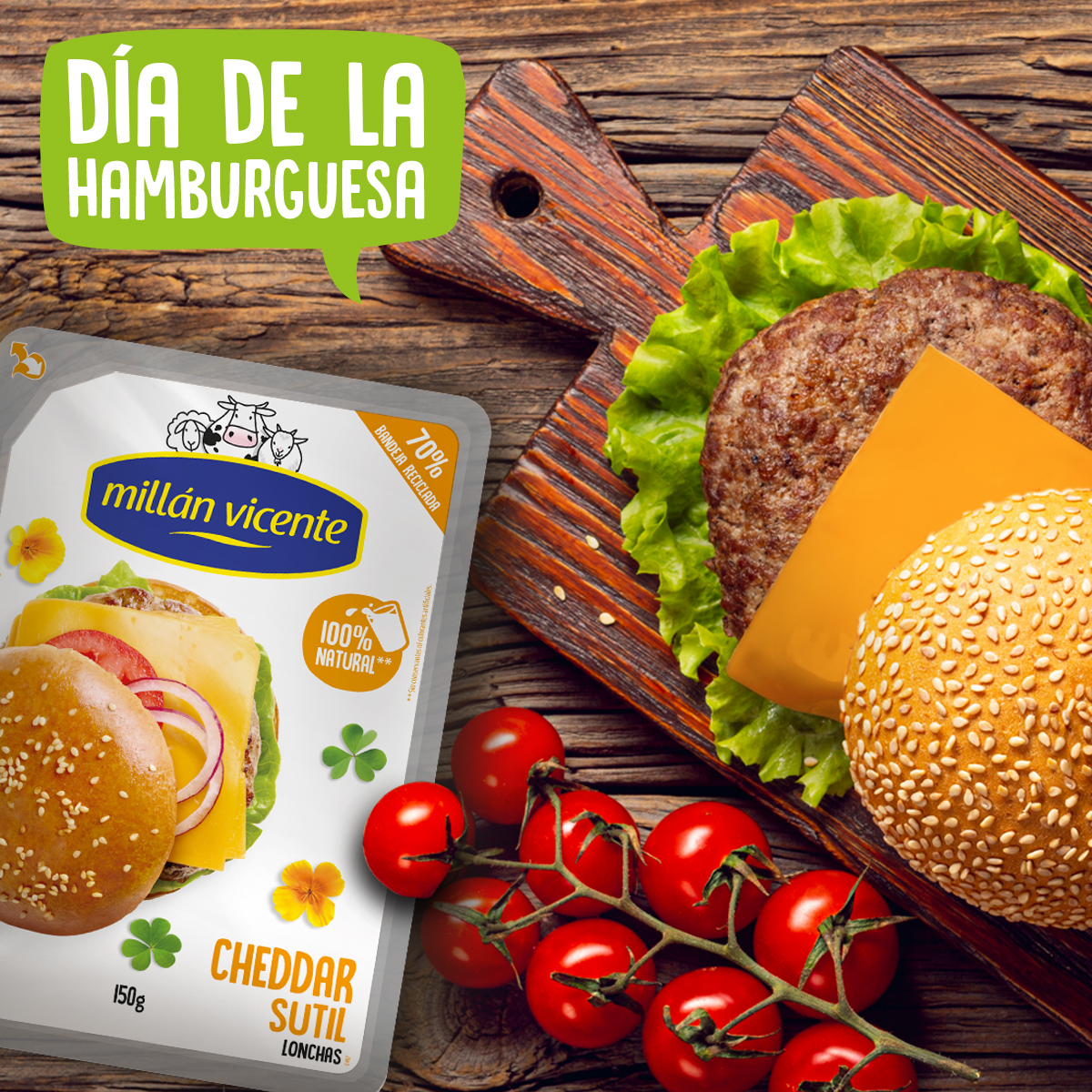 ¿Sabías que la hamburguesa tiene su origen en el siglo XIX en Estados Unidos? 

Y aunque la receta original no incluía queso…, está claro que una hamburguesa sin queso es casi un sacrilegio 😱.

#DíadelaHamburguesa