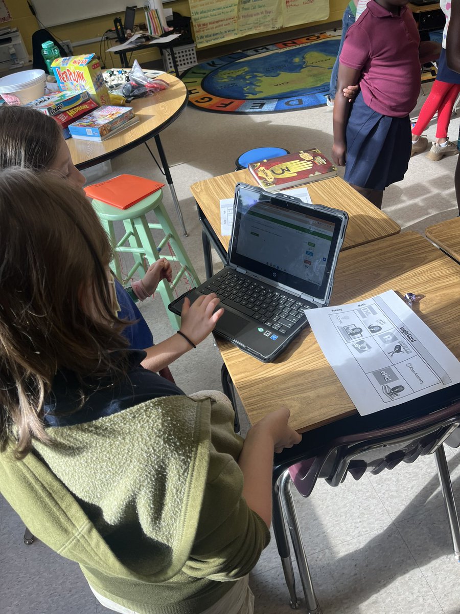 The 2nd grade visiting day was a blast! My kiddos did an excellent job handling their 4 stations: All About Me, Coloring, App Exploration, and 3rd Grade Presentations⭐️👩‍🎓🧑‍🎓