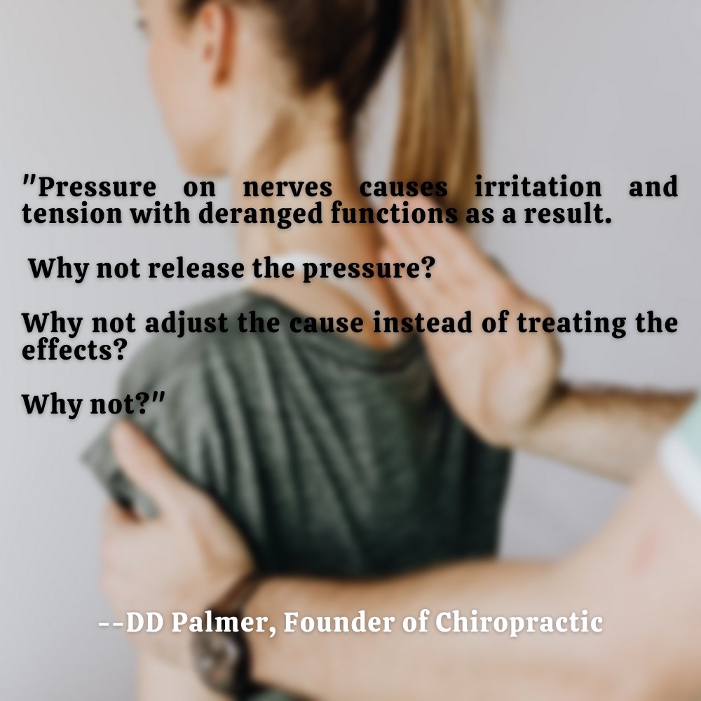 Where would we be without chiropractic care? Thanks to DD Palmer, we don't have to imagine that world! #ddpalmer #chiropractic #healthandwellness