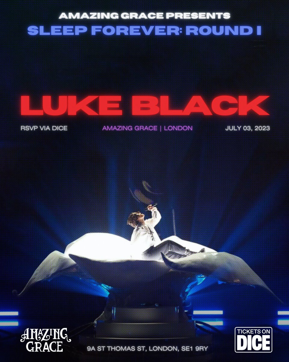 excited to announce my UK debut show on JULY 3rd in LONDON. 👾🇬🇧 why not come???? 🦞🩵

On-sale via DICE at 10AM UK (TOMORROW)