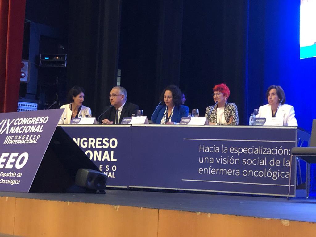 Patricia Beorlegui (@patriciabeor) on Twitter photo Empezamos. #seeo2023. Gracias a Isabel <a href="/Coenav/">Enfermeras navarras</a> , Santos Indurain y Enrique Maya por venir a la inauguración Empezamos. #seeo2023. Gracias a Isabel <a href="/Coenav/">Enfermeras navarras</a> , Santos Indurain y Enrique Maya por venir a la inauguración