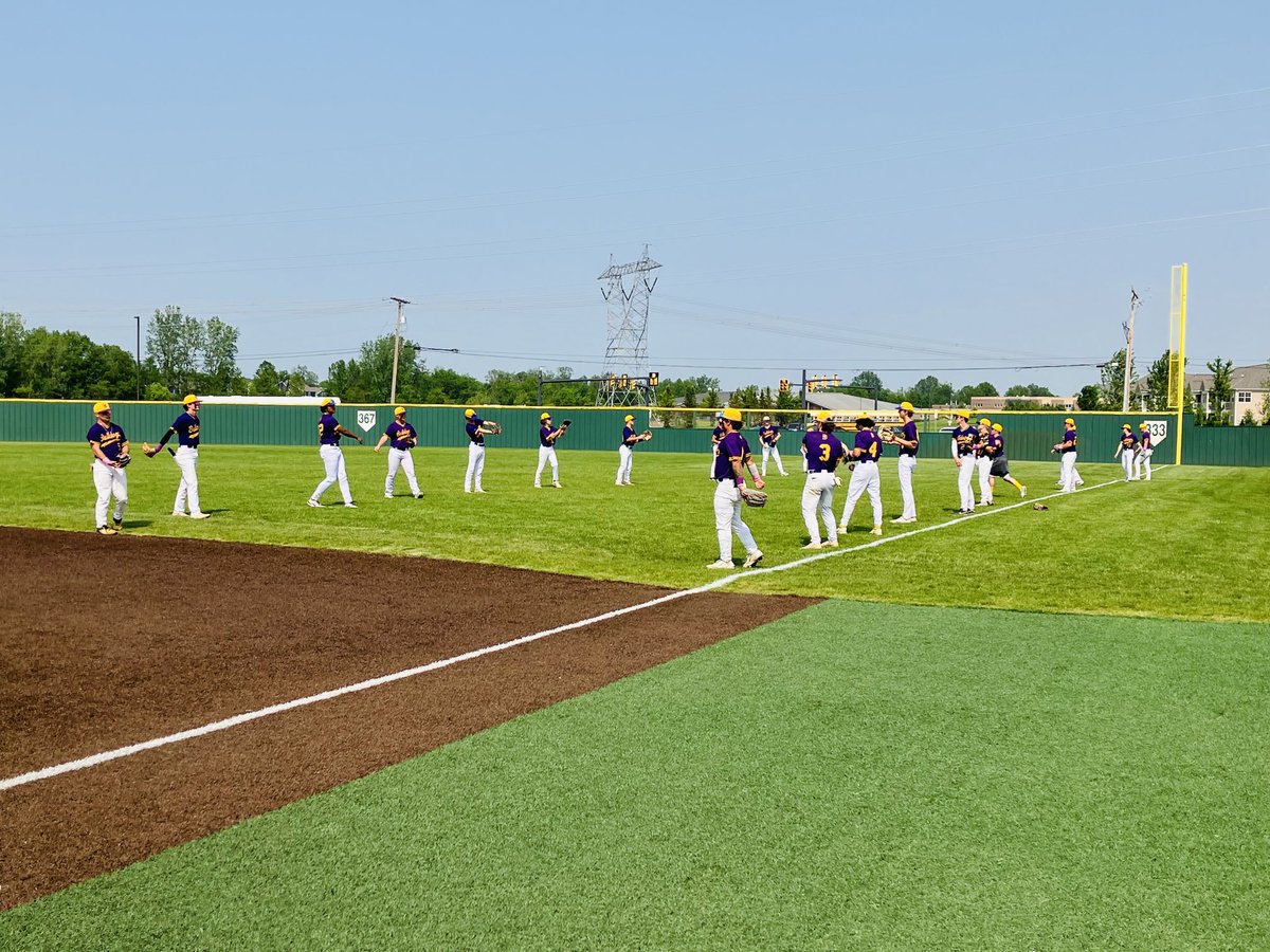 Here we go: No. 2 seed Bloom-Carroll (27-2) getting set face No. 1 seed Jonathan Alder in Central District Division II District Championship game at Olentangy Liberty. ⁦<a href="/BCBaseballFB12/">Jason Vest</a>⁩ ⁦<a href="/BCBulldogsports/">BC Athletics</a>⁩