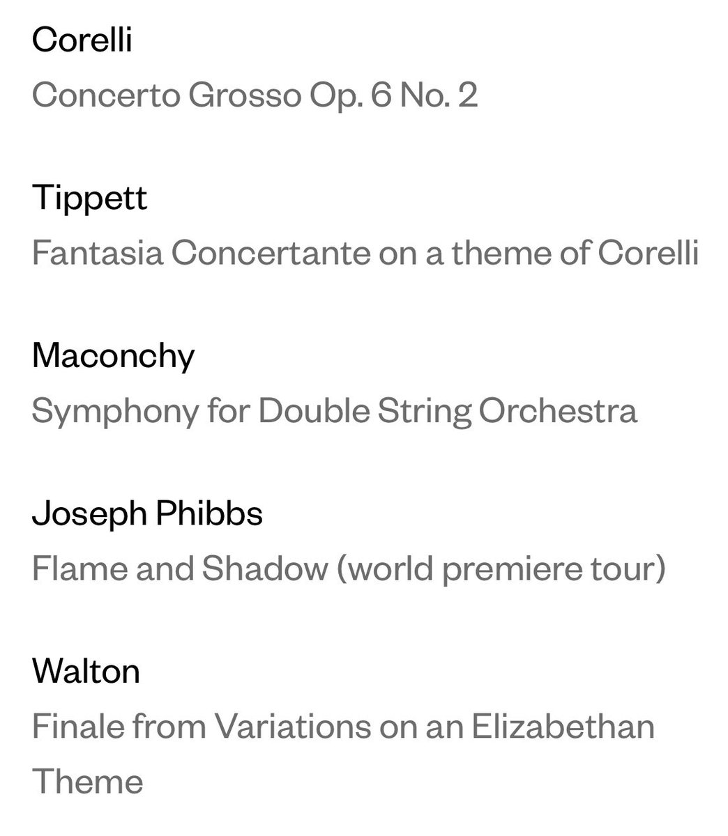 john_earls's tweet image. Scaling ‘Musical Everests’ with brilliant @BrittenSinfonia at @BarbicanCentre's Milton Court. Hefty nod to 1953 including wonderful but less well known Maconchy piece (conducted by @zajaconductor). Also thrilling new work by @JosephPhibbs. @ThomasGouldVLN (Director/Violin). Super