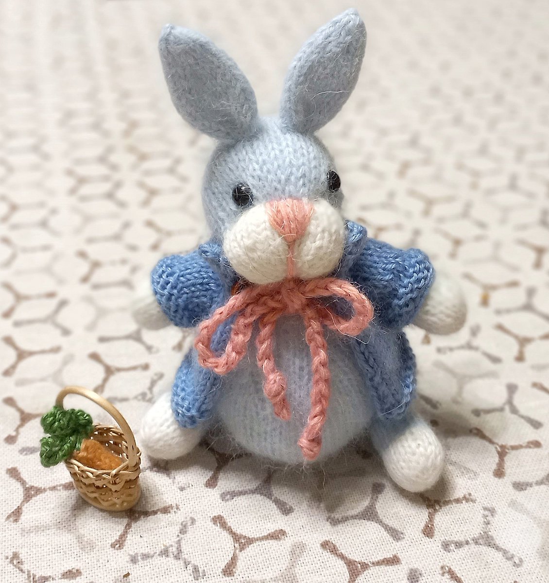 My new rabbit in blue.