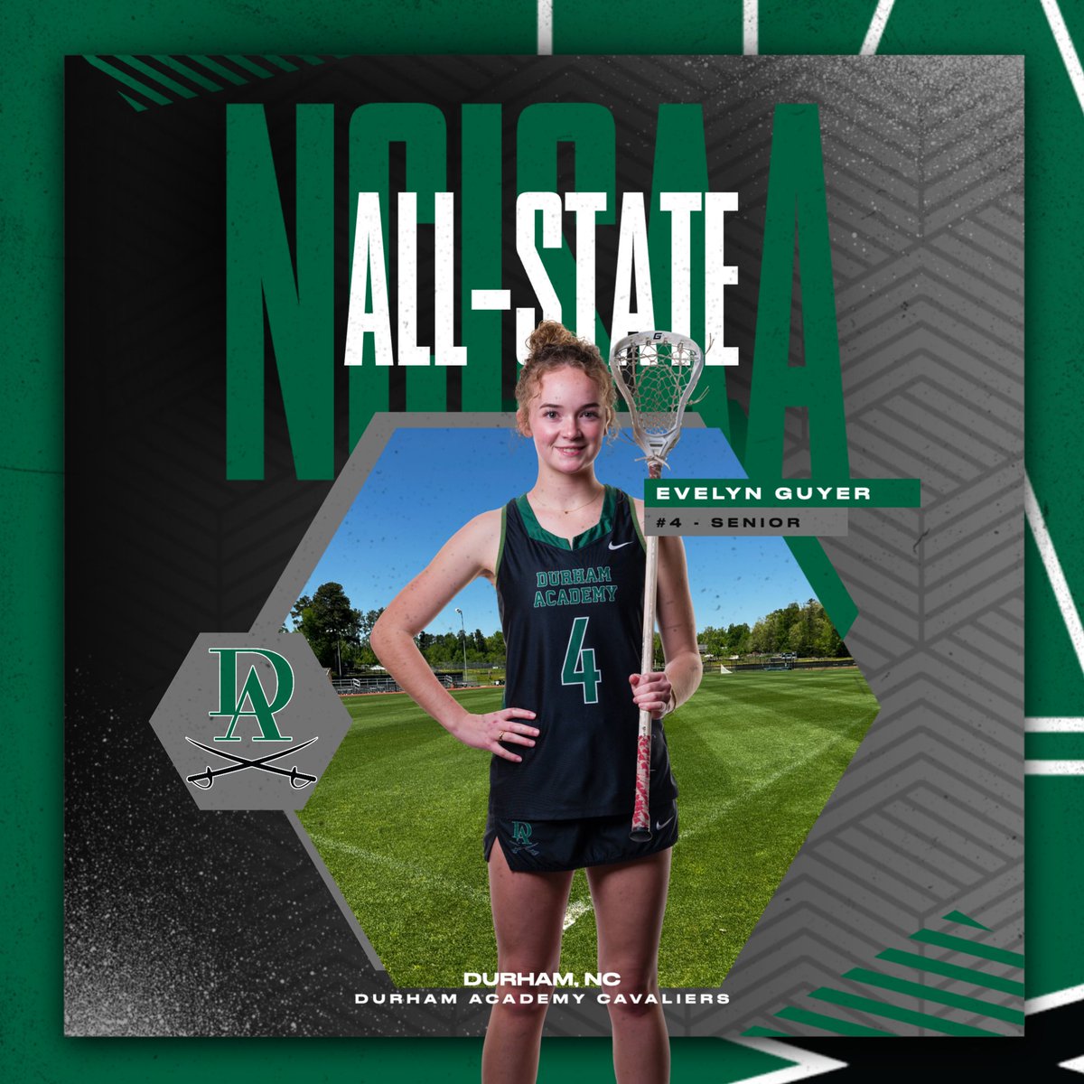 @NCISAA1 All-State:

Evelyn Guyer - Girls Lacrosse
#GoCavs