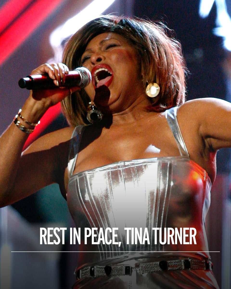 We are saddened to share that Tina Turner, Queen of Rock, has passed away at age 83. From her iconic music catalogue, unforgettable performances &amp; bold femininity, Tina Turner's music &amp; style will live on forever. We send our deepest condolences to Ms. Turner's family &amp; friends.