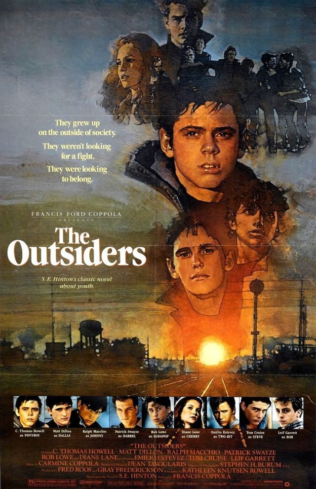 THE OUTSIDERS [1983] is FORTY this year!! 🎂 🎉